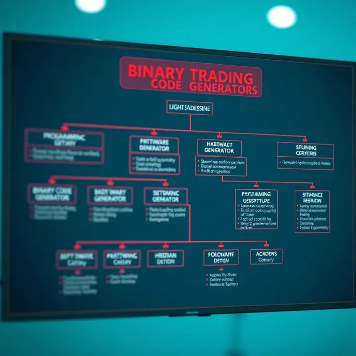Flowchart showing applications of binary code generators in programming, cryptography, and hardware design within India