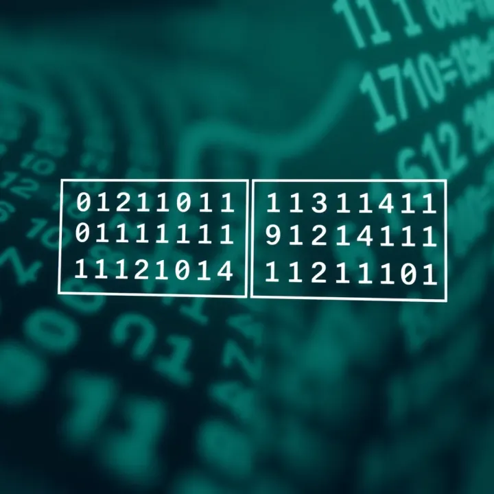 Diagram illustrating binary search dividing a sorted array into halves to locate a target value