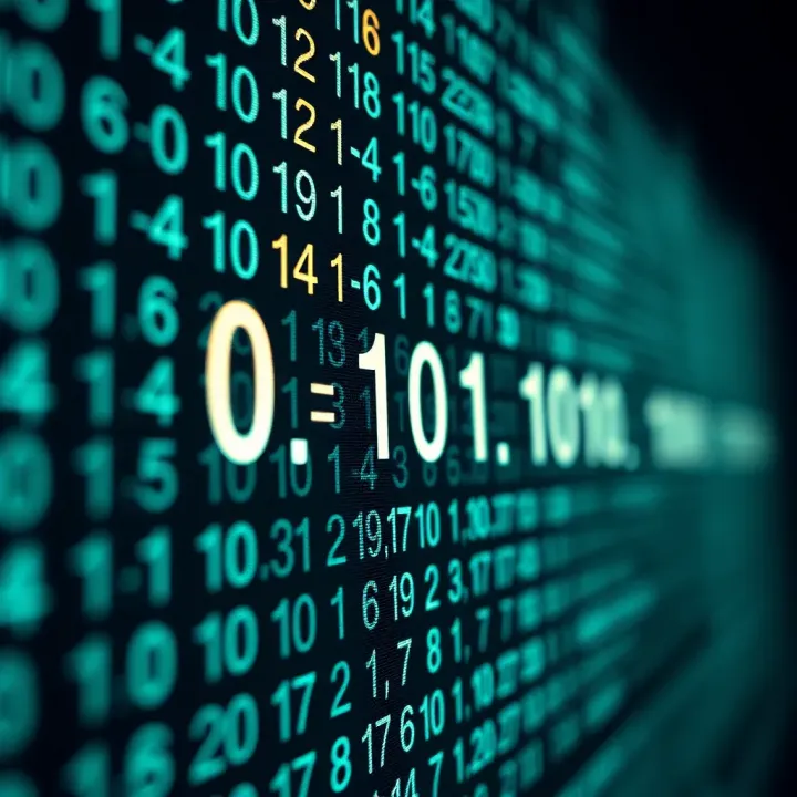 Example illustrating conversion of a binary sequence into its equivalent decimal number using addition