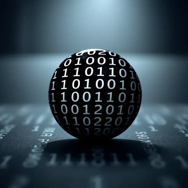 Example illustrating the conversion of binary numbers to Gray code through exclusive OR operation