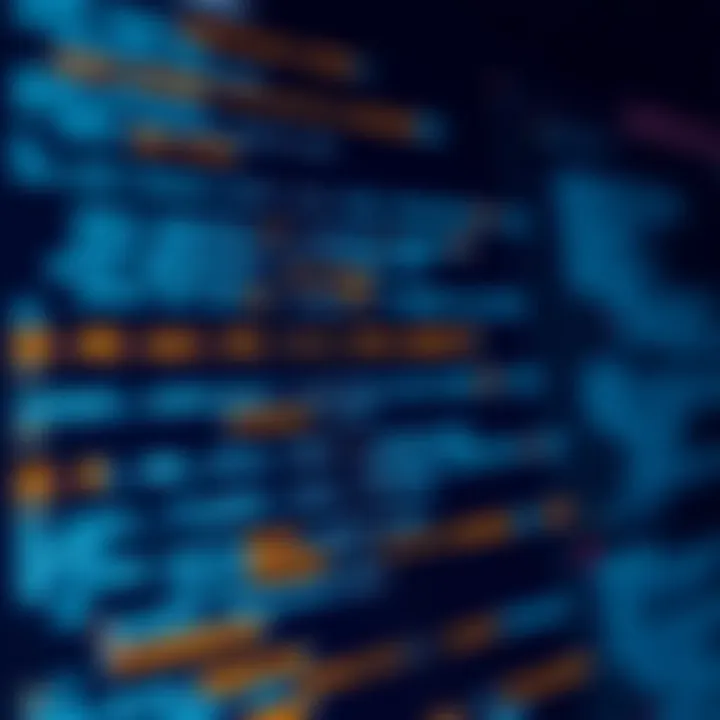 Code snippet demonstrating binary search implementation in C with highlighted key operations