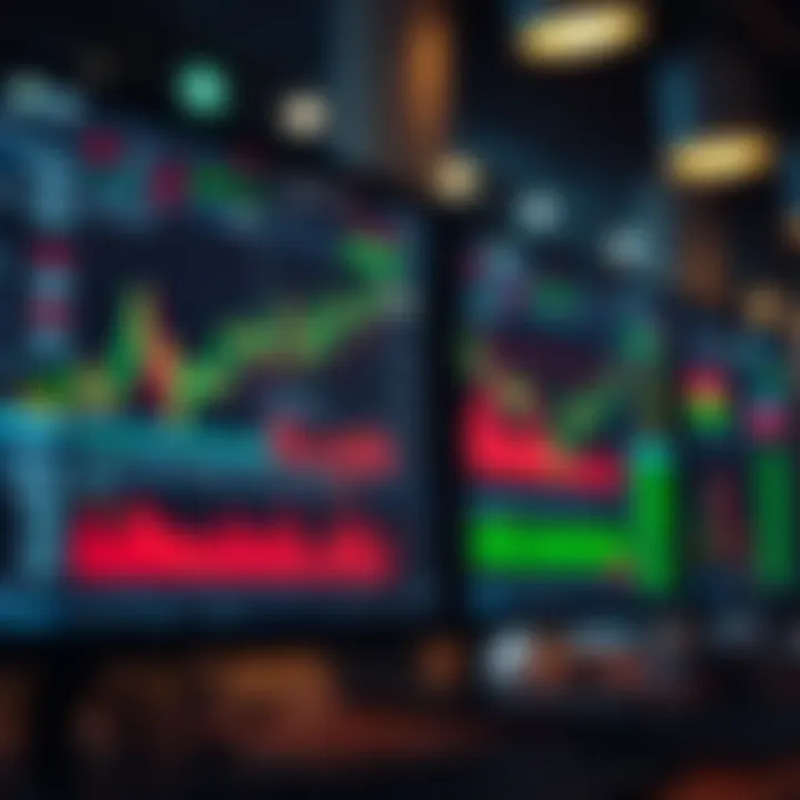 Key Features of Forex Trading Platforms for Indian Traders Screen displaying features of forex trading platforms with charts and data