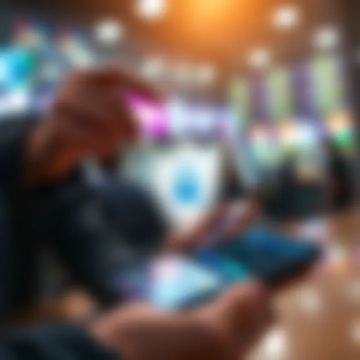 Secure digital transaction on a mobile device emphasizing safety features