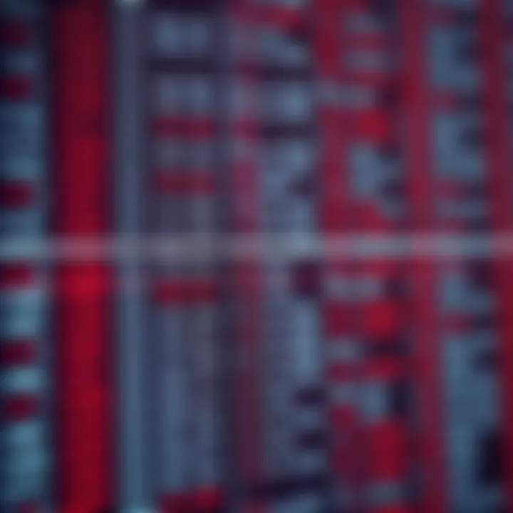 Diagram showing a sequential linear search through a list of unordered items