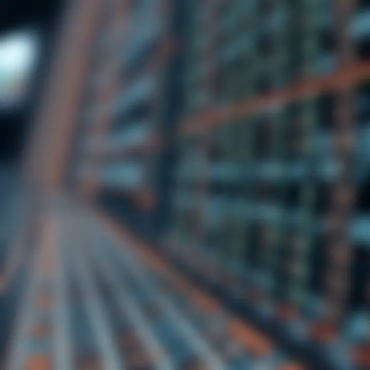 Diagram illustrating binary search dividing a sorted array to locate a target element efficiently