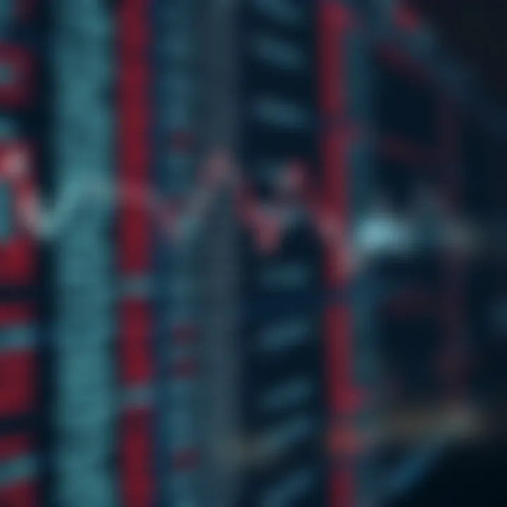 Visualization of linear search method scanning elements sequentially in a list