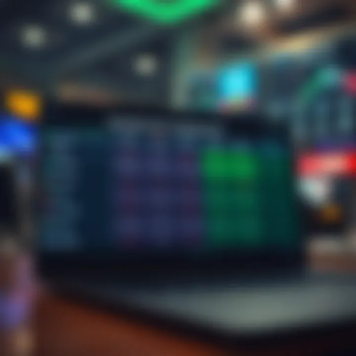 Comparison chart of key features and security aspects of popular Indian trading apps