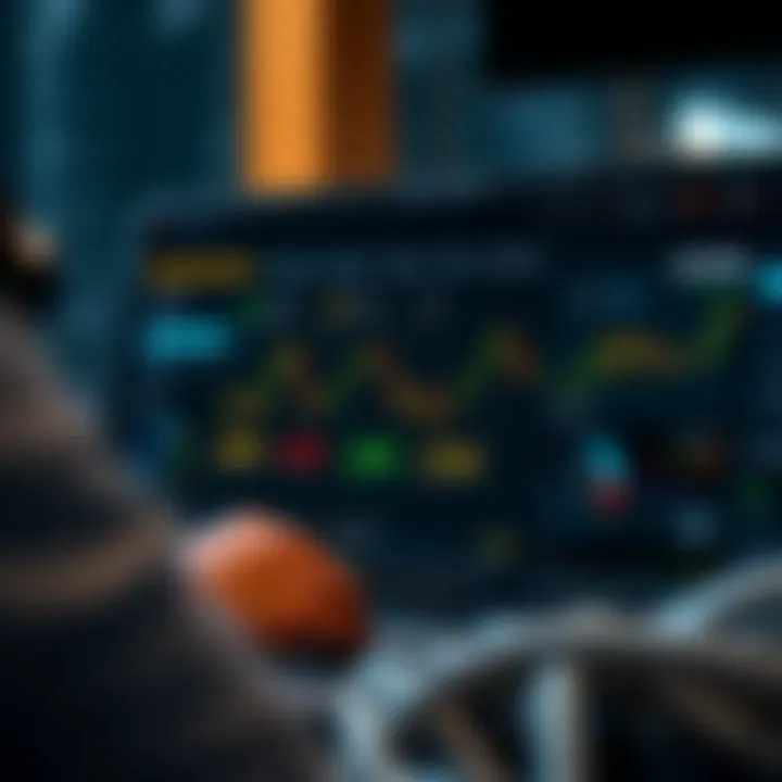 Screenshot of an online forex trading course dashboard with modules and progress indicators