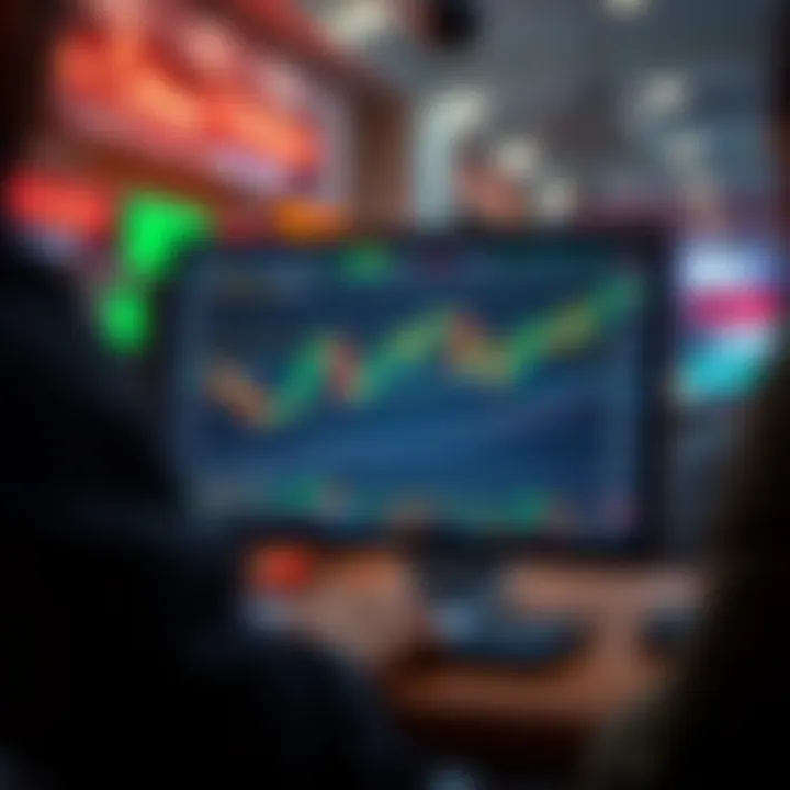 Illustration of a secure trading platform interface showing risk management tools and emotional control strategies