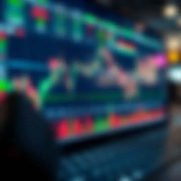Chart displaying forex market trends with user-friendly analytics tools
