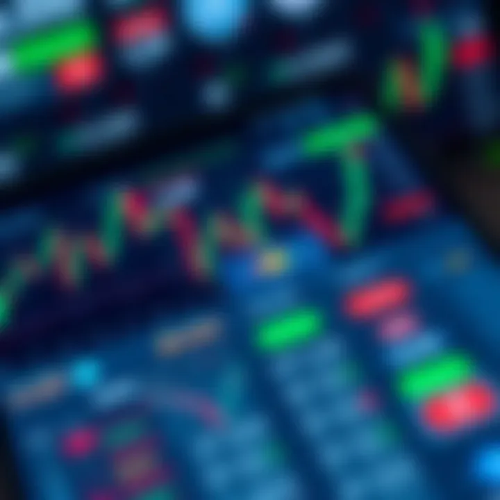 Interface of a legal forex trading app showing currency charts and trading options