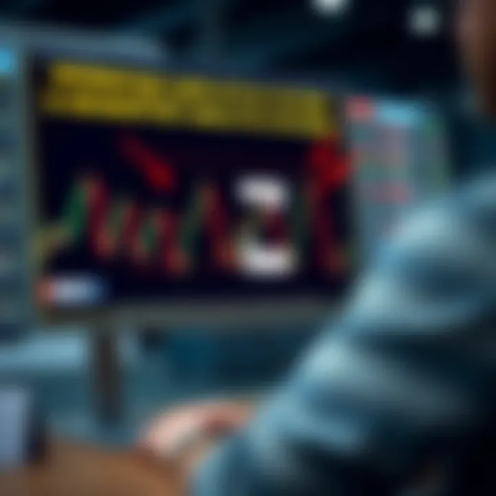 Visual guide displaying key momentum candlestick formations alongside annotations for trading decisions