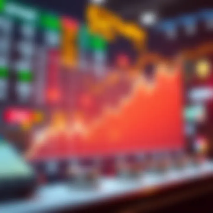 Graph depicting growth of digital trading participation in India influenced by pioneering trading app