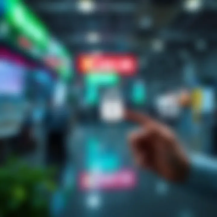 Illustration of safe trading practices with secure transactions and risk management icons