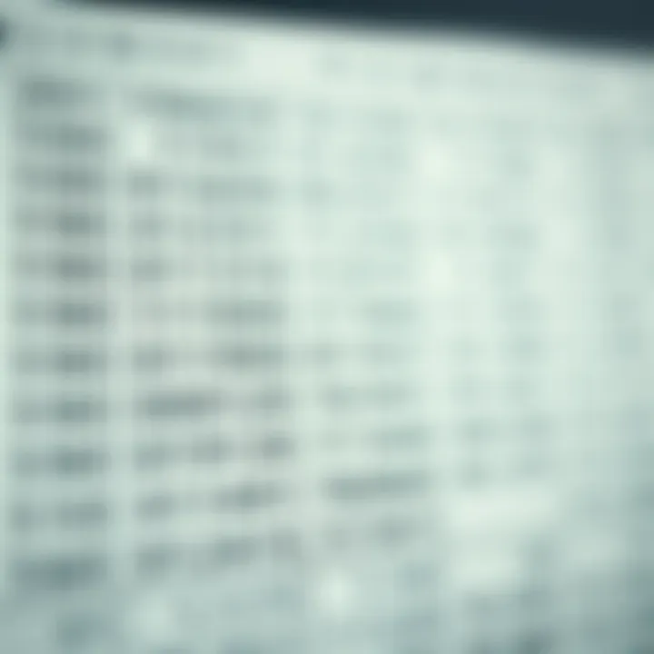 Chart converting binary numbers to decimal equivalents