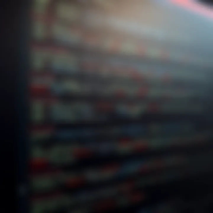 Code snippet showing binary search implementation in C with clear variable declarations and loop structure