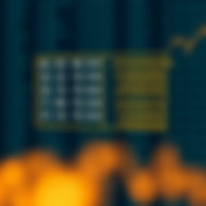 Graphic showing the division of a sorted array and the narrowing search range in a sorted list