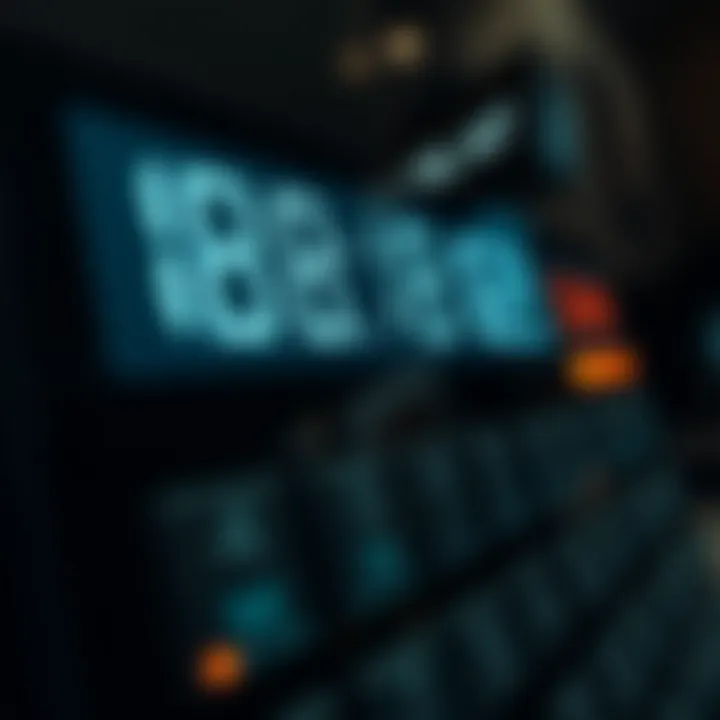 Digital Binary Sum Calculator Display Interface of a digital tool calculating the sum of binary numbers highlighting overflow and result display