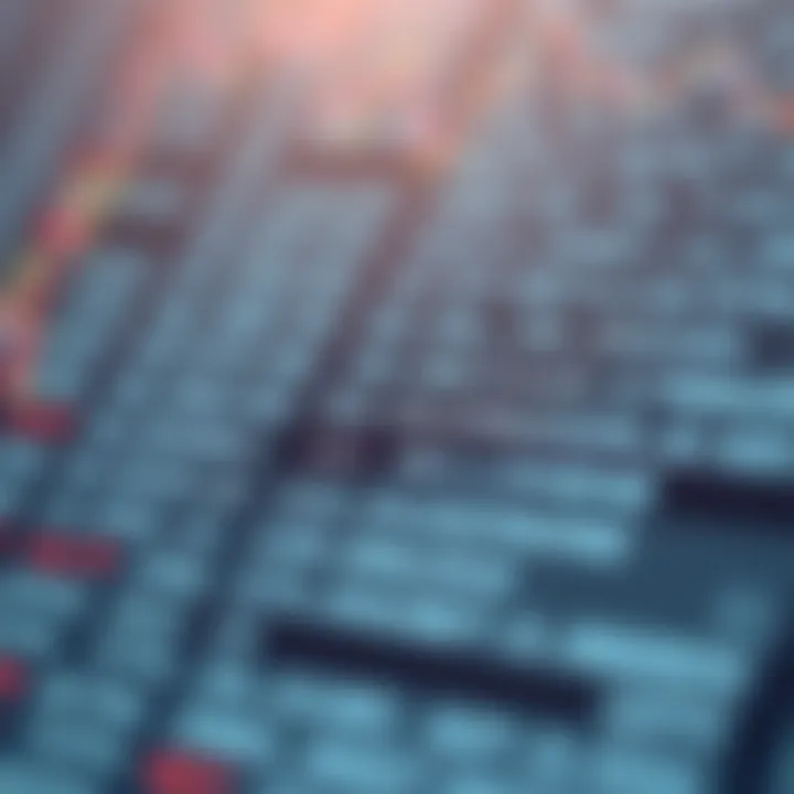 Graphical representation demonstrating binary search dividing a sorted list to locate target value