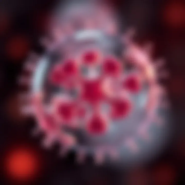 Multiple Fission: Formation of Several Daughter Cells Illustration of microorganism splitting simultaneously into multiple daughter cells during multiple fission