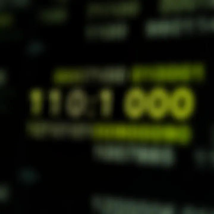 Diagram showing octal digits converted into their binary equivalents