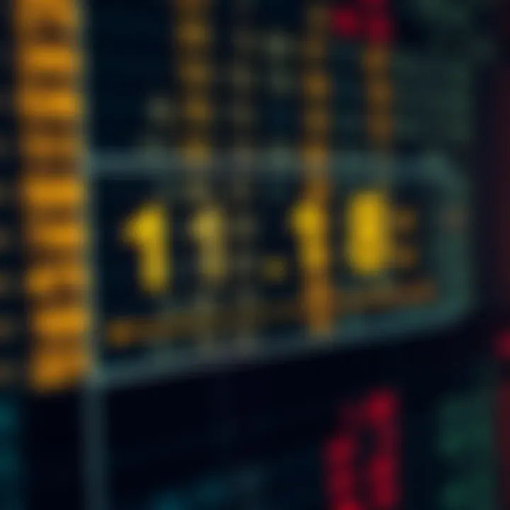 Diagram illustrating binary numbers and their conversion to decimal format