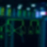 Diagram illustrating the structure of an optimal binary search tree with nodes and access probabilities.