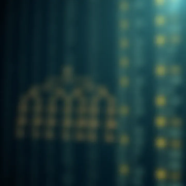 Diagram showing an optimal binary search tree structure with nodes arranged to minimize search time