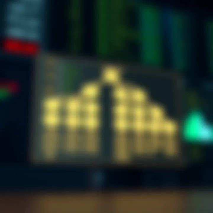 Diagram illustrating the structure of an optimal binary search tree with weighted nodes representing access probabilities