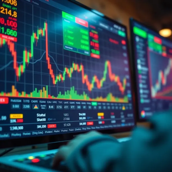 Features of a Robust Trading Platform for Intraday Traders Screenshot of a dynamic trading platform interface with charts and order book
