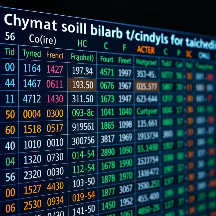 Chart displaying different binary encoding methods used for letters with examples of binary outputs