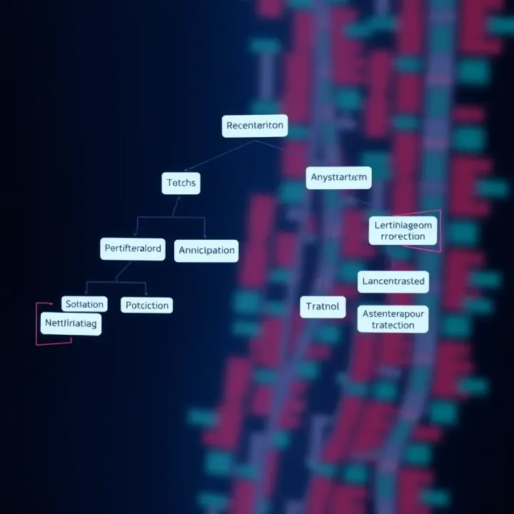 Diagram showing traversal methods used to extract the left side view of a binary tree with annotated paths