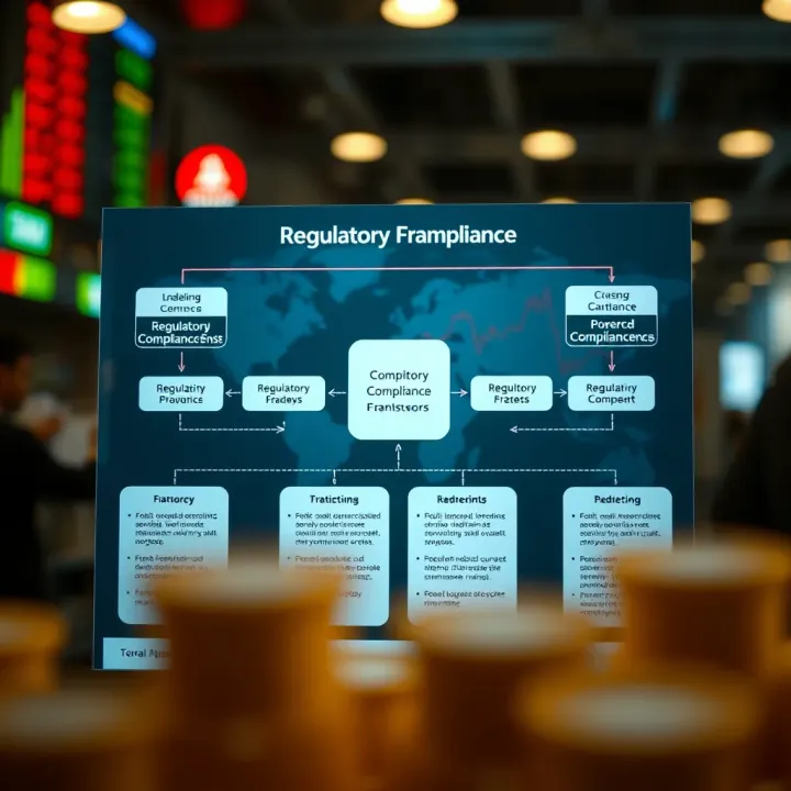 Regulatory Compliance Framework for Forex Trading in India Diagram illustrating regulatory compliance and guidelines for forex trading in India