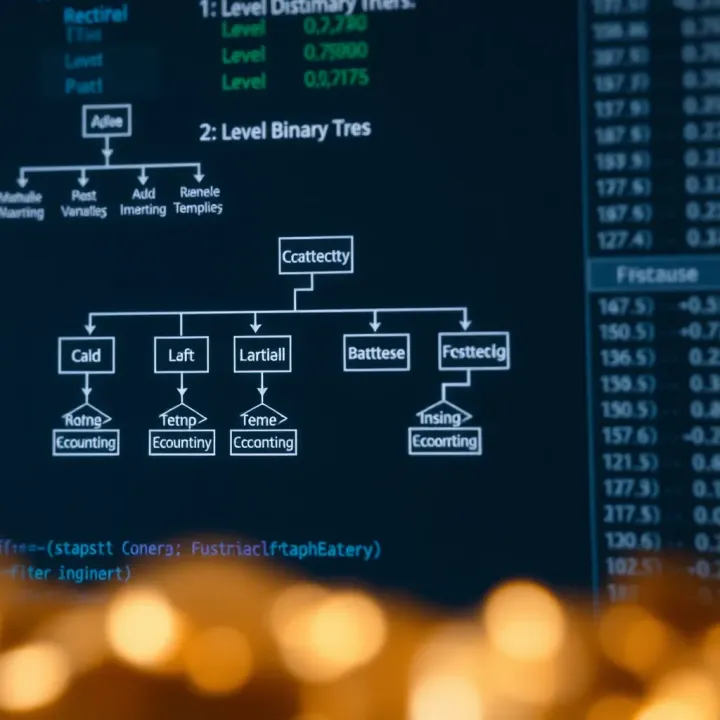 Flowchart demonstrating the queue-based algorithm for level order traversal of binary trees