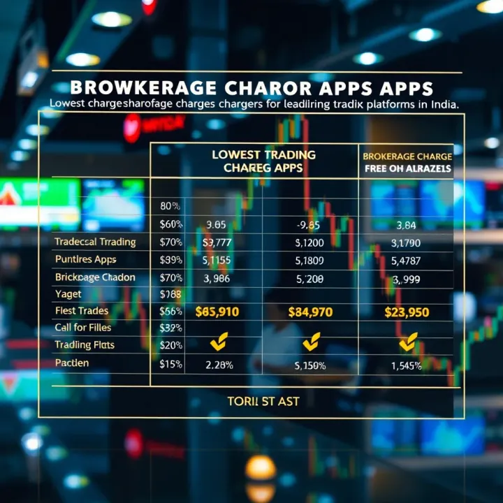 Lowest Brokerage Charges for Trading Apps in India Lowest Brokerage Charges for Trading Apps in India