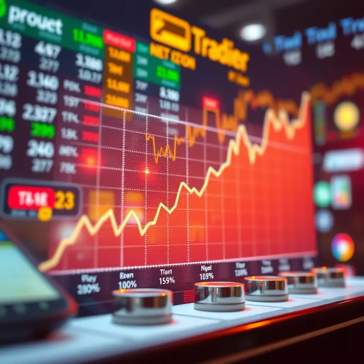 Growth of Market Participation Driven by India's Oldest Trading Platform Graph depicting growth of digital trading participation in India influenced by pioneering trading app