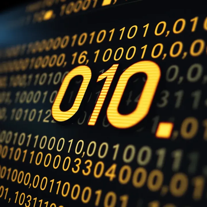 Visual example showing conversion of an octal number to its binary equivalent