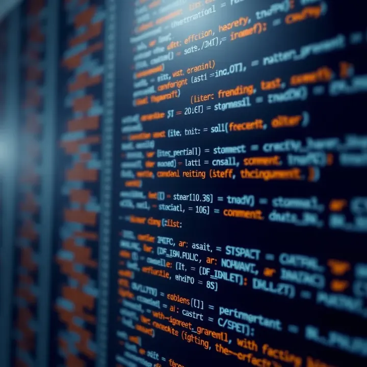 Python code snippet showing efficient binary search function implementation with comments