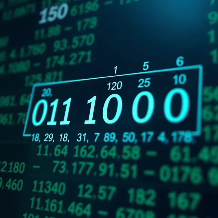Binary Digits and Place Values Explained Diagram illustrating binary digits and their place values