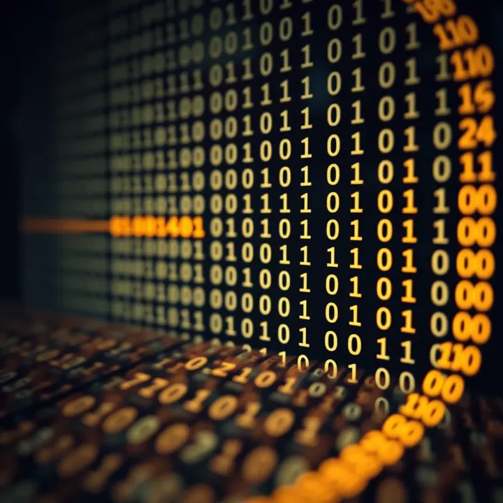 Visual representation of binary search algorithm dividing a sorted array to locate a target value