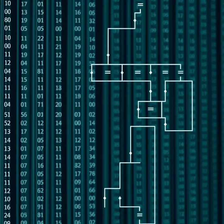 Diagram showing nodes of a binary tree aligned in vertical order columns according to their horizontal distance from the root