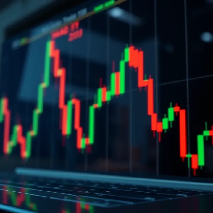 Illustration of multiple candlestick formations indicating market trend reversals and continuations