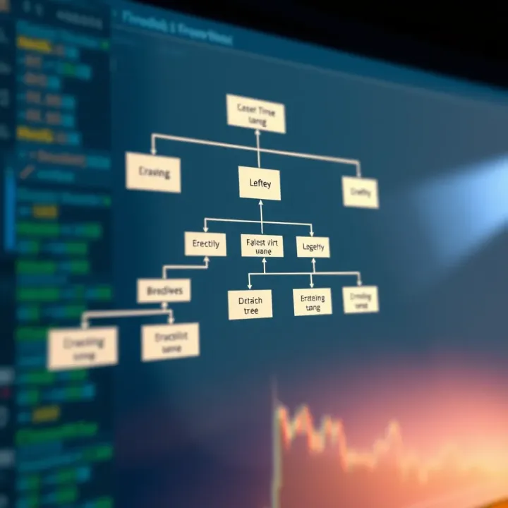 Flowchart showing the method to extract the left view of a binary tree using traversal techniques
