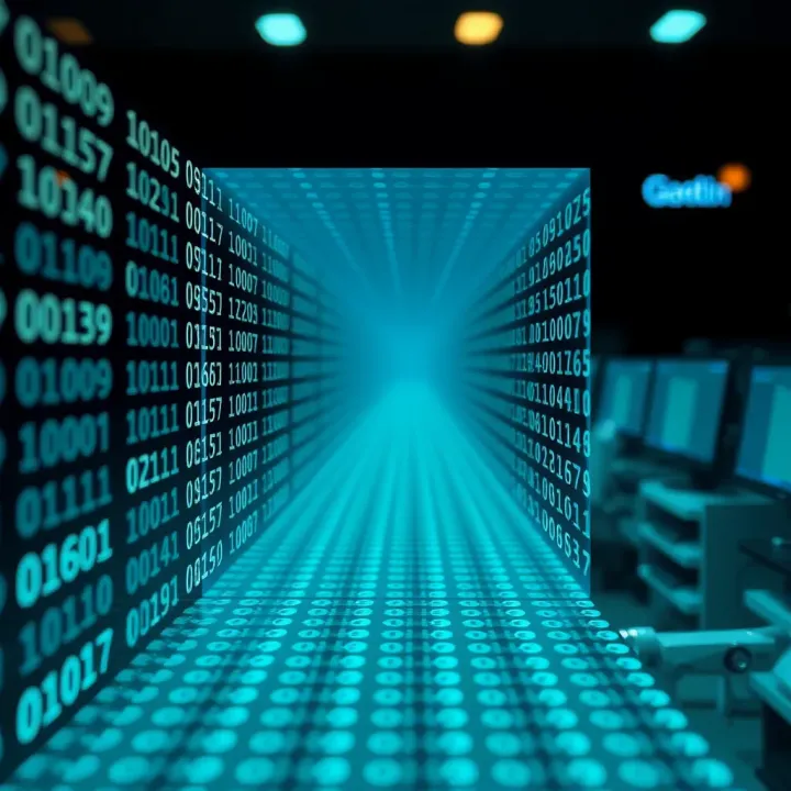 Illustration of binary search dividing a sorted array to locate a target efficiently