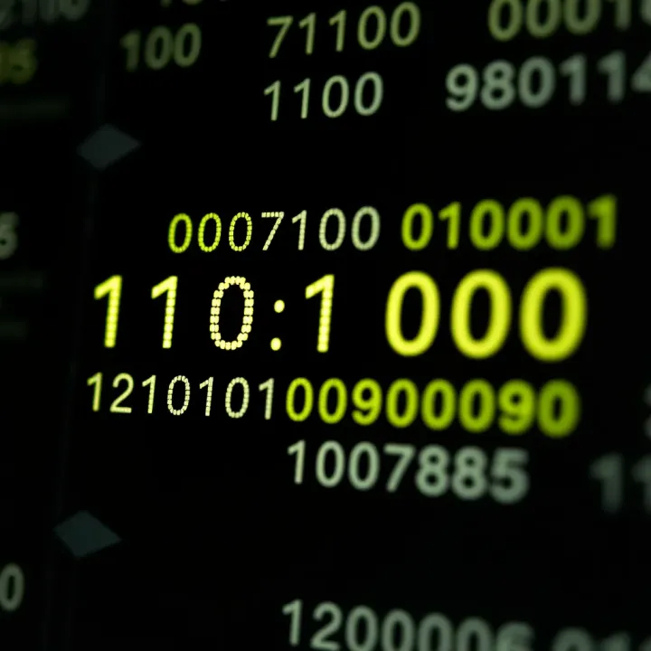 Diagram showing octal digits converted into their binary equivalents