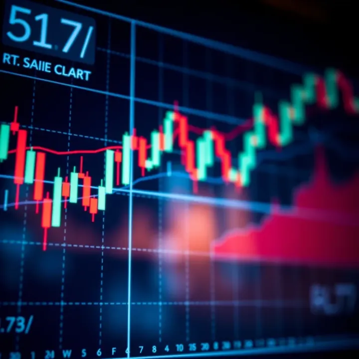 Chart highlighting bullish and bearish candlestick patterns for trading analysis