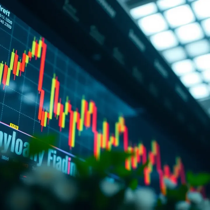 Illustration of a bullish cup and handle chart pattern signaling a potential upward breakout