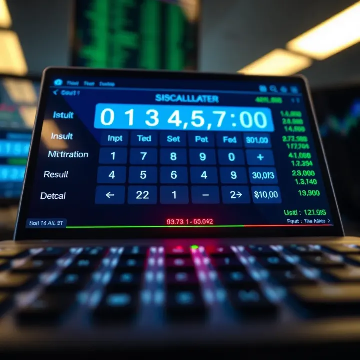 Screenshot of a binary subtraction calculator interface showing input fields and result display